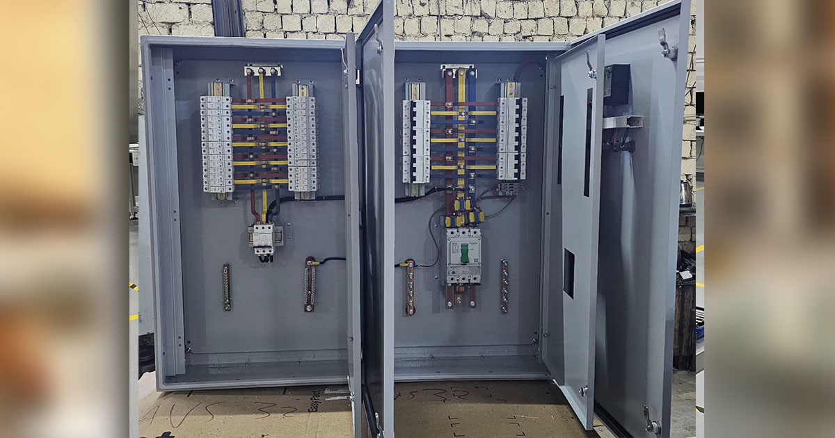 تصنيع لوحات تحكم طلمبات المياه والصرف من شركة فيوتشر باور